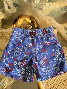 Boys Columbia swim shorts, size 4T